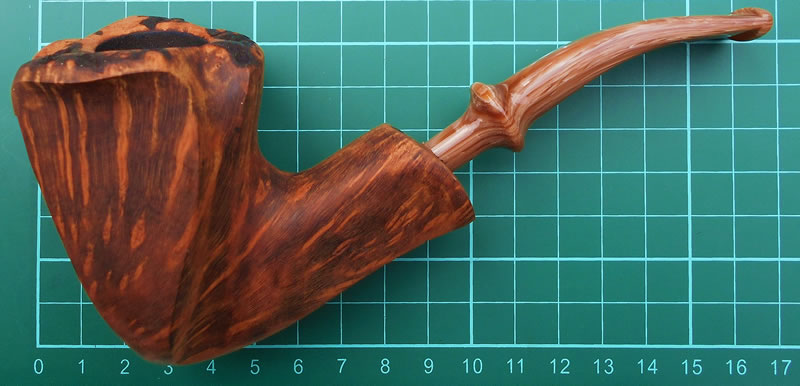 Nording Matte Brown Freehand pipe 